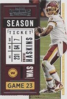 2020 Panini Contenders Dwayne Haskins #6