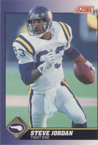 1991 Score Steve Jordan #83