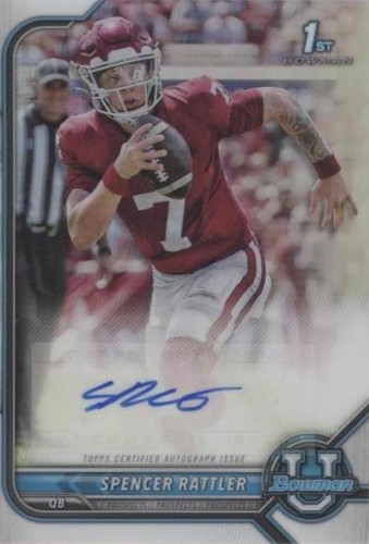 2021-22 Bowman University Spencer Rattler #BCPA-SR