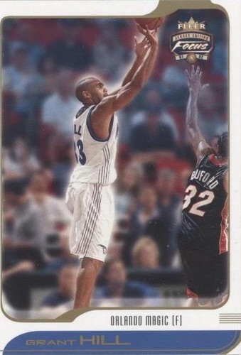 2001-02 Fleer Focus Jersey Edition - Grant Hill #84