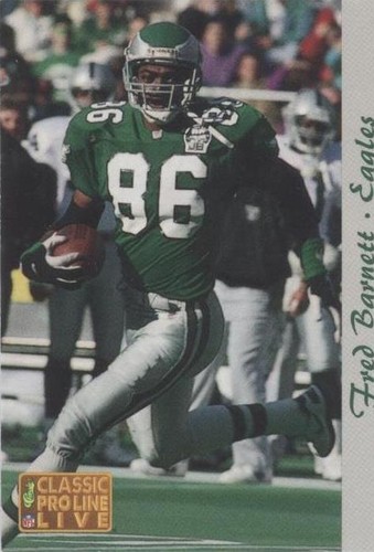 1993 Classic Pro Line Live Fred Barnett #207