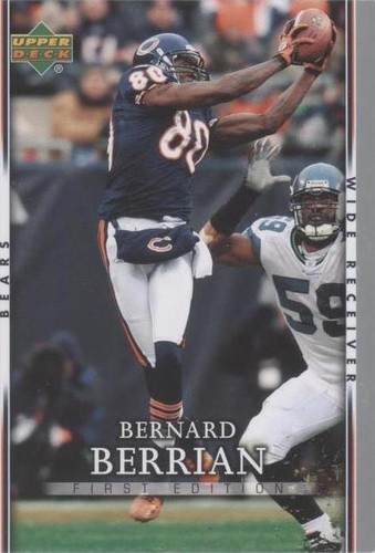 2007 Upper Deck First Edition Bernard Berrian #18