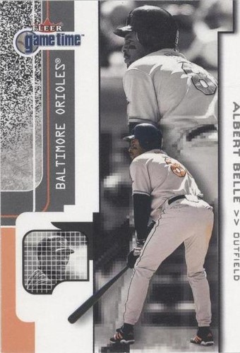 2001 Fleer Game Time - Albert Belle #54