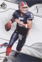 2009 SP Authentic Trent Edwards #15