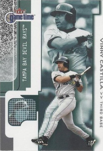 2001 Fleer Game Time - Vinny Castilla #77