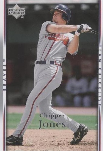 2007 Upper Deck - Chipper Jones #556