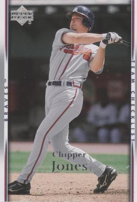 2007 Upper Deck - Chipper Jones #556