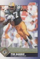 1991 Score Tim Harris #30