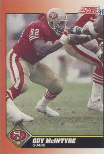 1991 Score Guy McIntyre #443