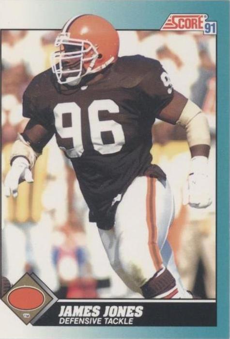 1991 Score Rookie & Traded James Jones #79T