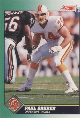 1991 Score Paul Gruber #249