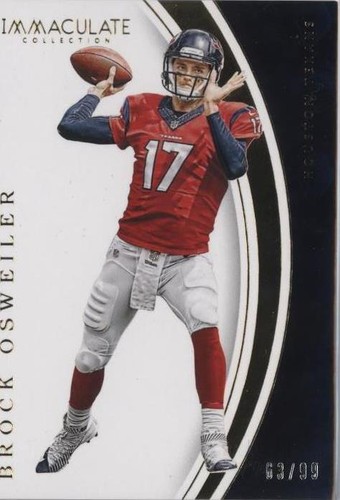 2016 Panini Immaculate Collection Brock Osweiler #13