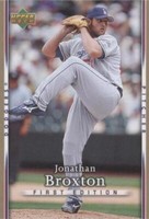 2007 Upper Deck First Edition - Jonathan Broxton #234