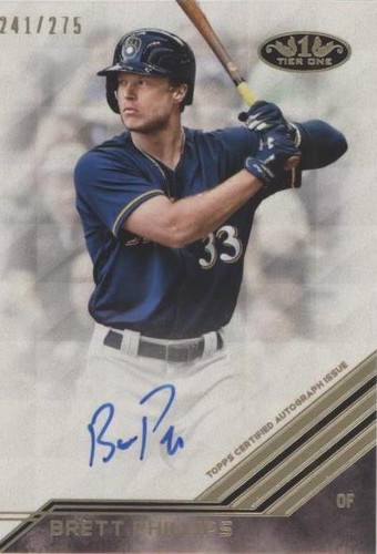 2018 Topps Tier One - Brett Phillips #BA-BP