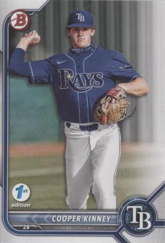 Cooper Hjerpe 2022 bowman chrome 1st edition blue 21/150 H505 | eBay
