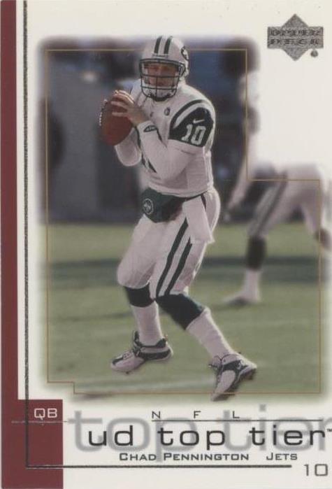 2001 Upper Deck UD Top Tier Chad Pennington #121