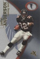 2001 Fleer E-X Jamal Anderson #1