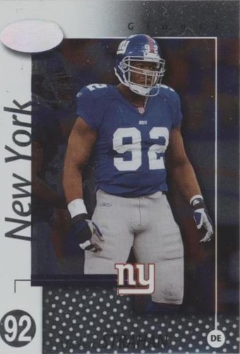 2002 Leaf Certified Michael Strahan #59