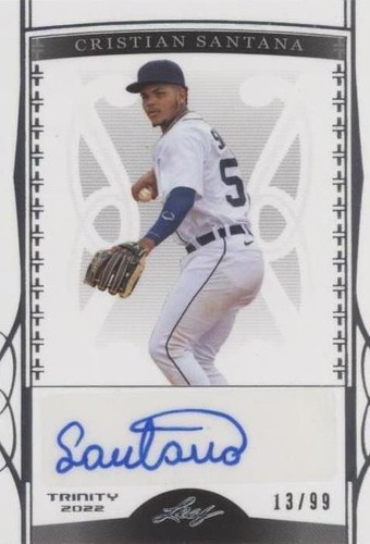 2022 Leaf Trinity - Cristian Santana #BA-CS1