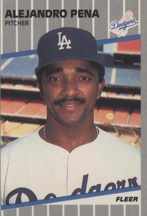 1989 Fleer - Alejandro Pena #69