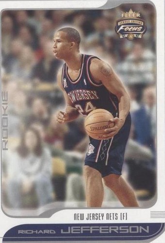 2001-02 Fleer Focus Jersey Edition - Richard Jefferson #107