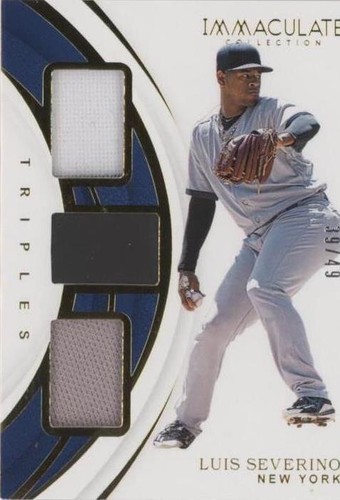 2019 Panini Immaculate Collection - Luis Severino #IT-LS