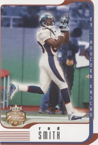 2002 Fleer Focus Jersey Edition Rod Smith #32
