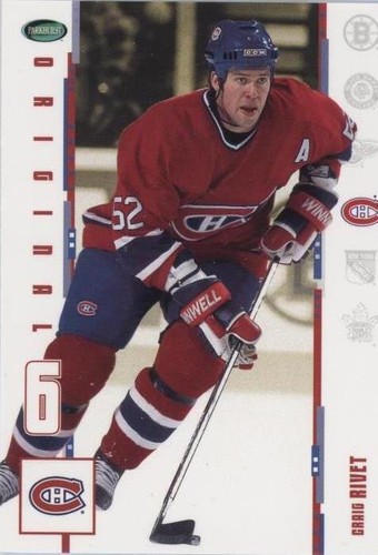 2003-04 Parkhurst Original Six Montreal Canadiens - Craig Rivet #14