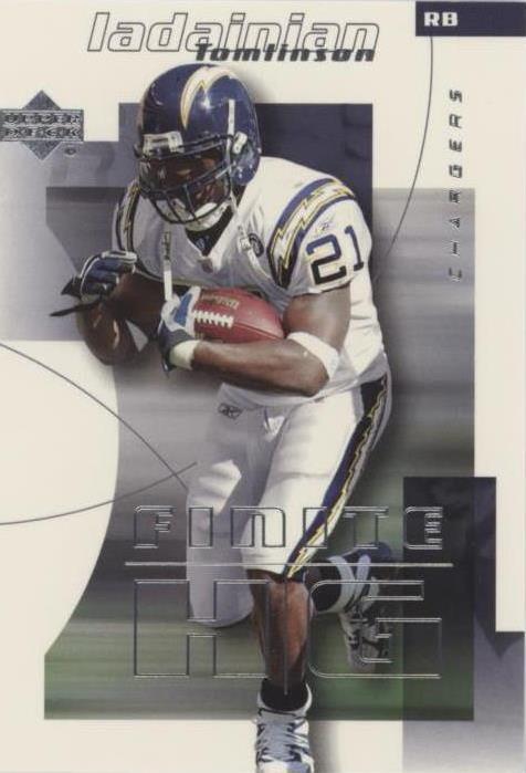 2004 Upper Deck Finite HG LaDainian Tomlinson #81