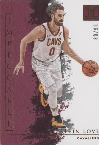 2019-20 Panini Impeccable - Kevin Love #41