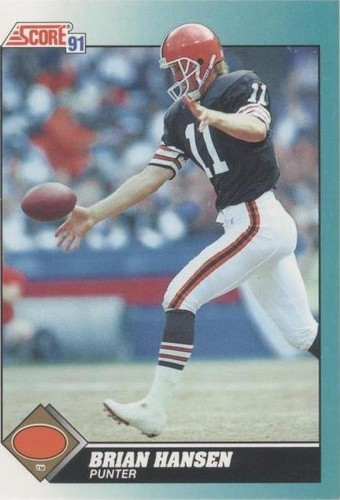 1991 Score Rookie & Traded Brian Hansen #40T