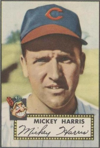 1952 Topps - Mickey Harris #207