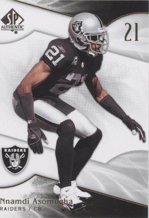 2009 SP Authentic Nnamdi Asomugha #49