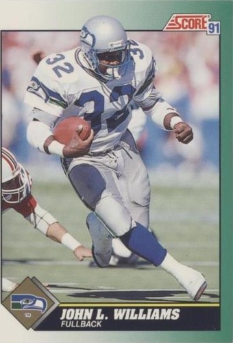 1991 Score John L. Williams #232