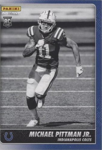 2020 Panini Instant NFL Michael Pittman Jr. #BW25