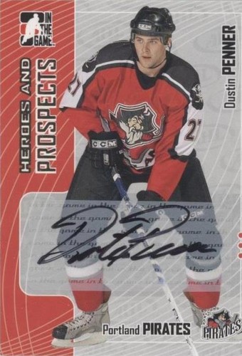 2005-06 In the Game Heroes and Prospects - Dustin Penner #A-DPE