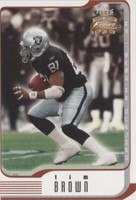 2002 Fleer Focus Jersey Edition Tim Brown #97