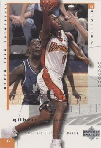 2002-03 Upper Deck Honor Roll - Gilbert Arenas #27