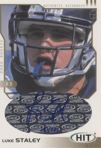 2002 SAGE Hit Luke Staley #H32