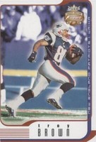 2002 Fleer Focus Jersey Edition Troy Brown #8