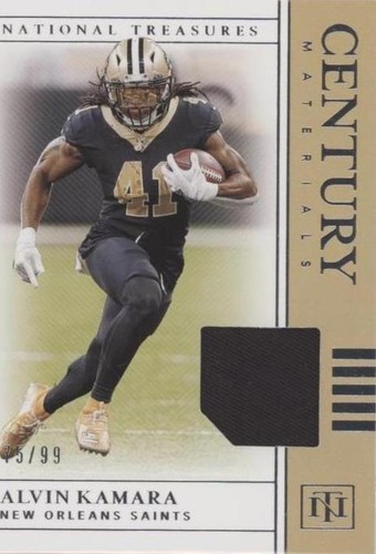 2019 Panini National Treasures Alvin Kamara #CM-12