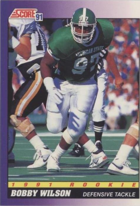 1991 Score Bobby Wilson #606