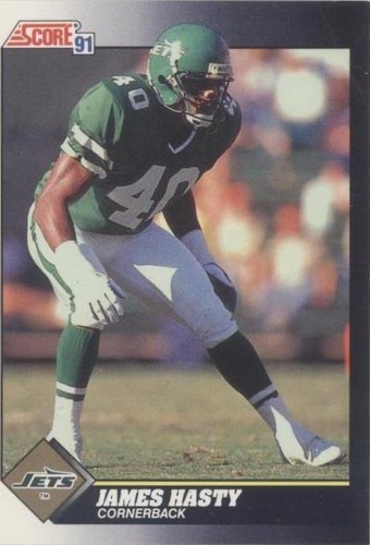 1991 Score James Hasty #521