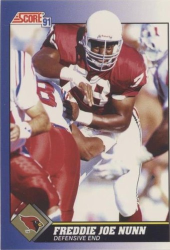 1991 Score Freddie Joe Nunn #109