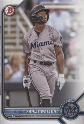 2022 Bowman Draft - Kahlil Watson #BD-35