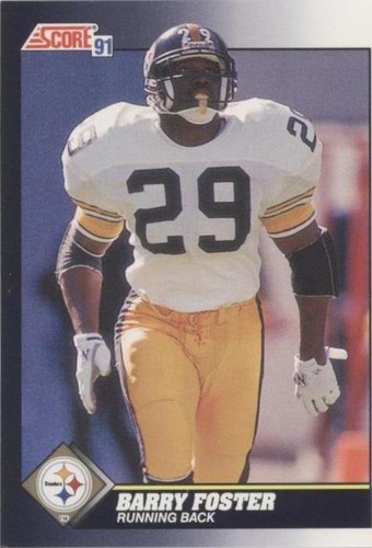 1991 Score Barry Foster #484