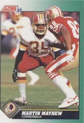 1991 Score Martin Mayhew #235