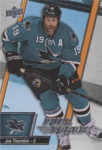 2015-16 Upper Deck Full Force - Joe Thornton #82