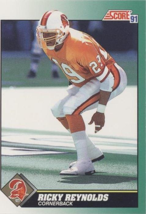 1991 Score Ricky Reynolds #308