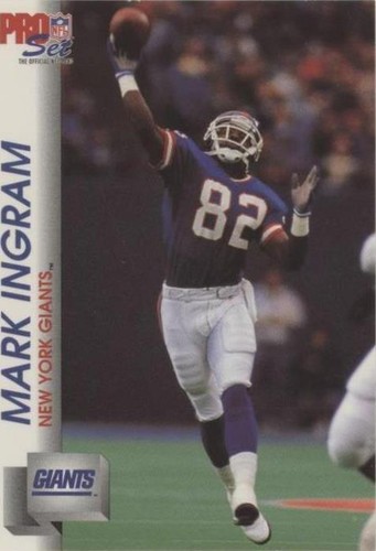 1992 Pro Set Mark Ingram #593